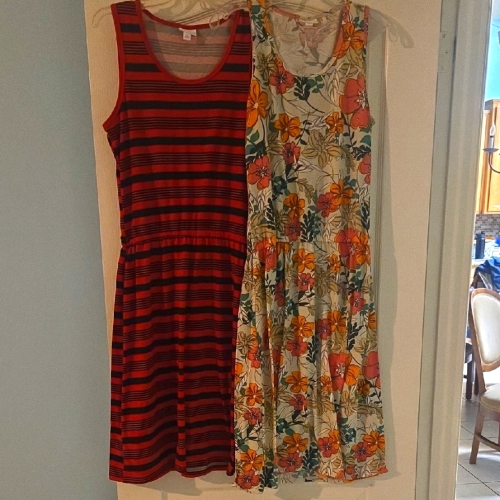 Lularoe Summer Dresses-Size Large